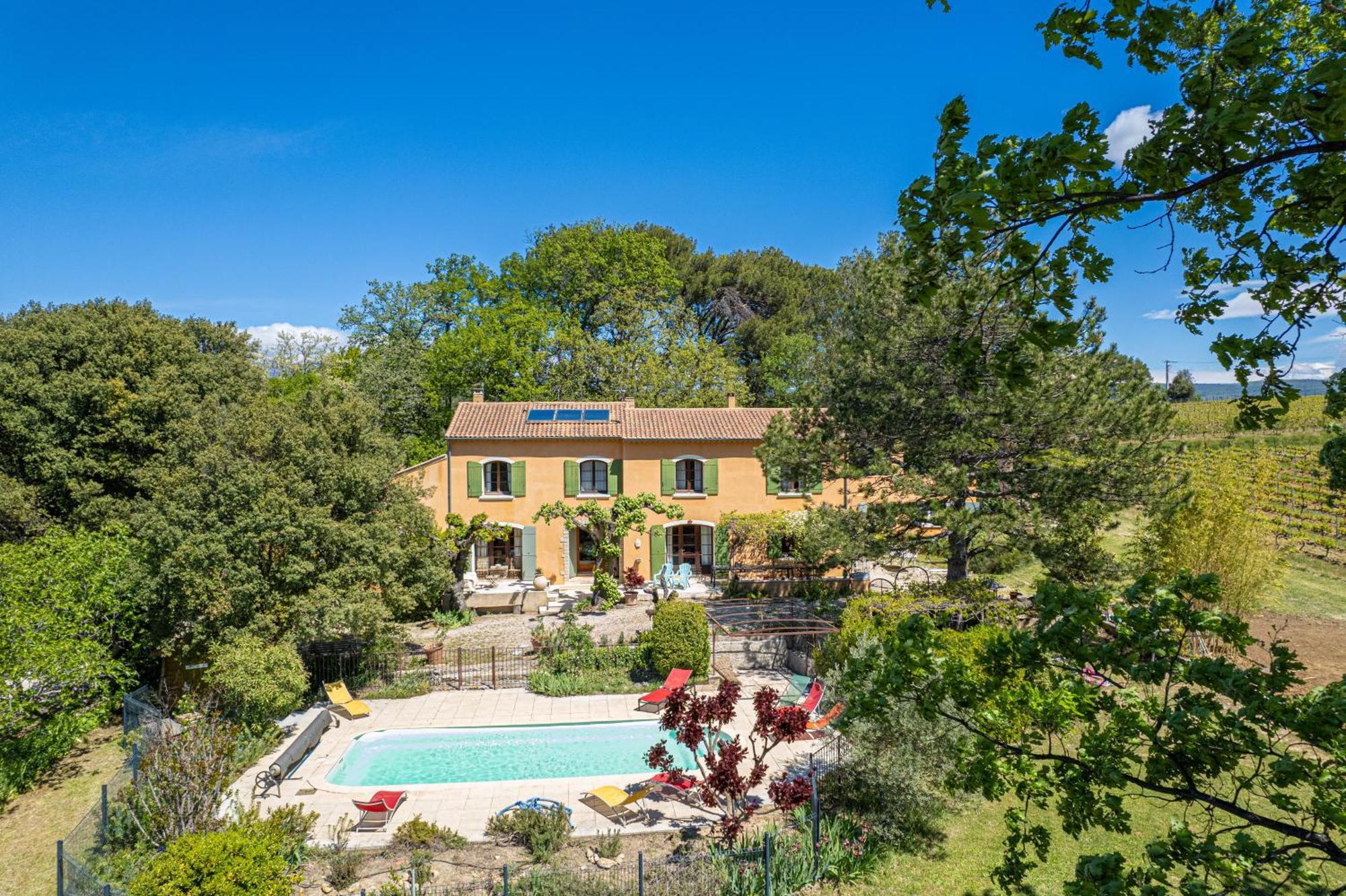 Mas De Bacalan Bed & Breakfast Mormoiron ภายนอก รูปภาพ